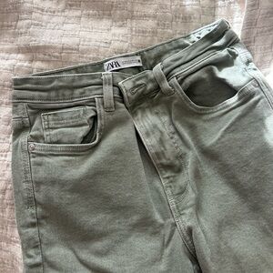 Zara Green Pants